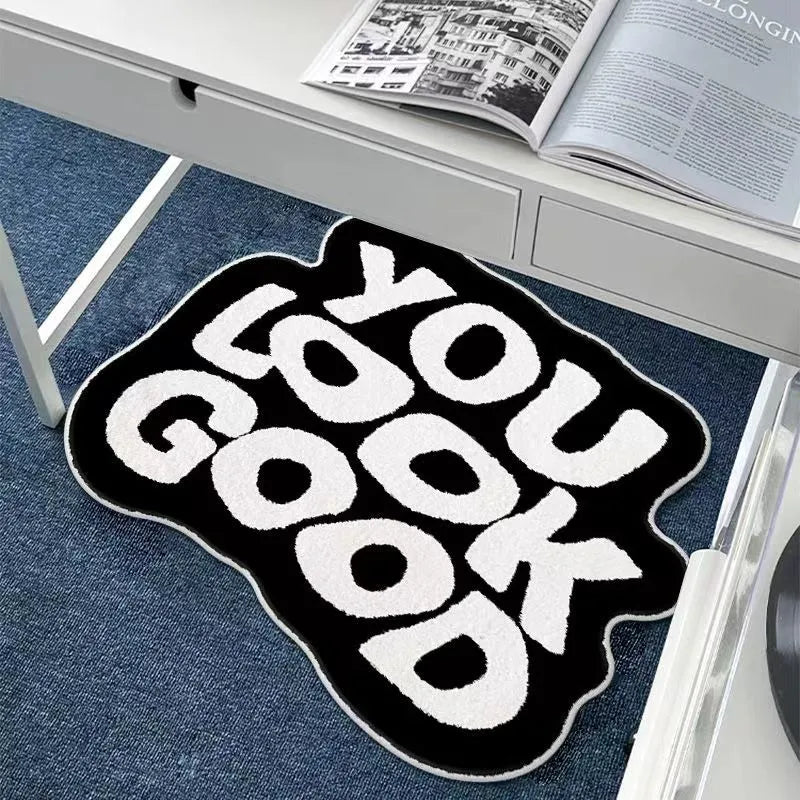 "You Look Good" Rug