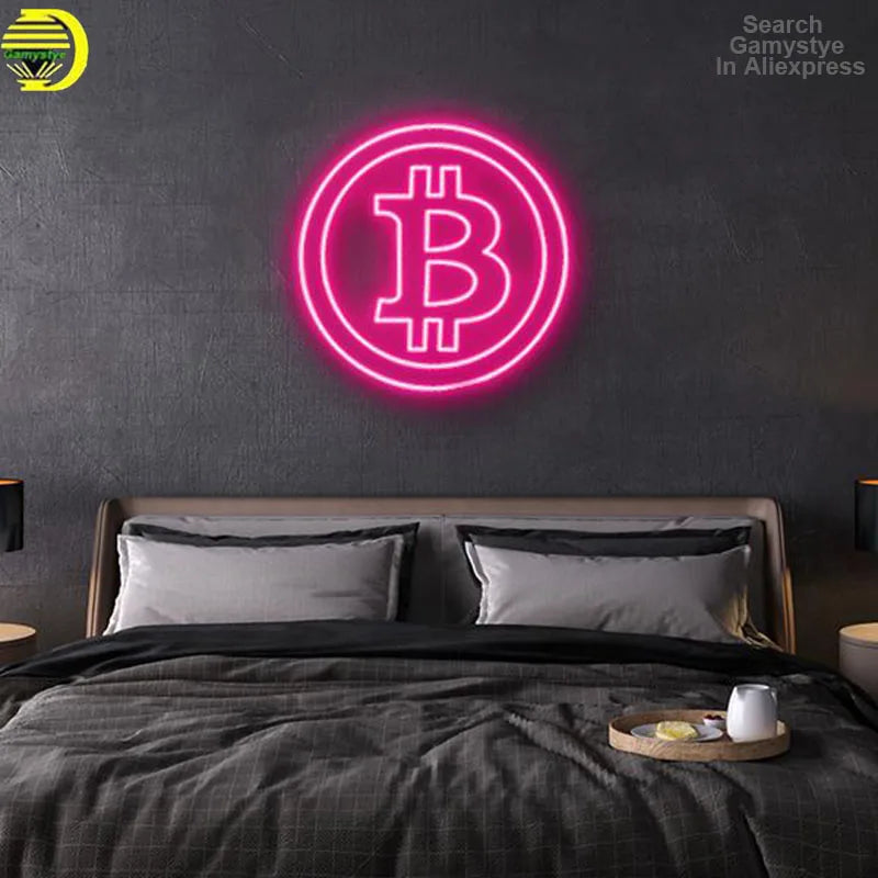 Bitcoin Neon Sign