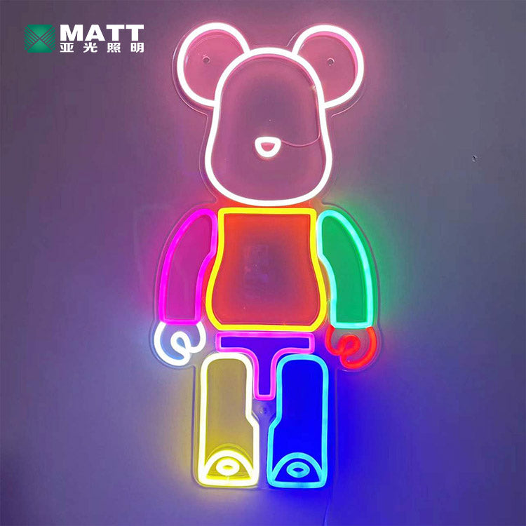 Kaws Neon Sign