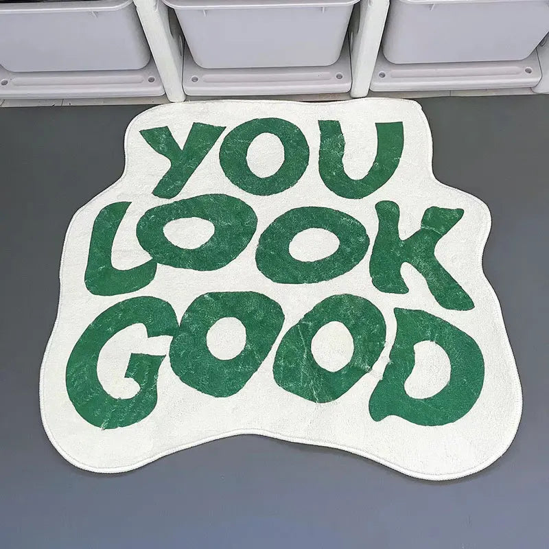 "You Look Good" Rug