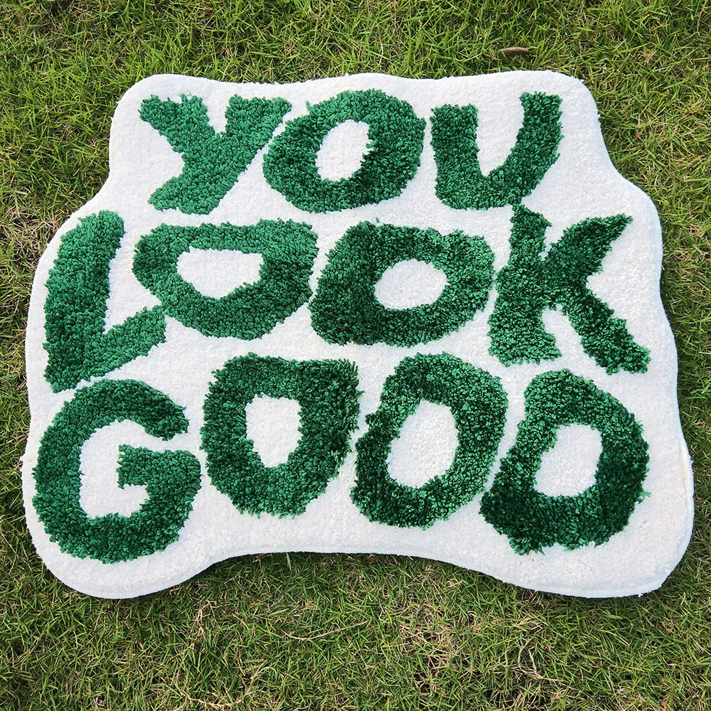 "You Look Good" Rug