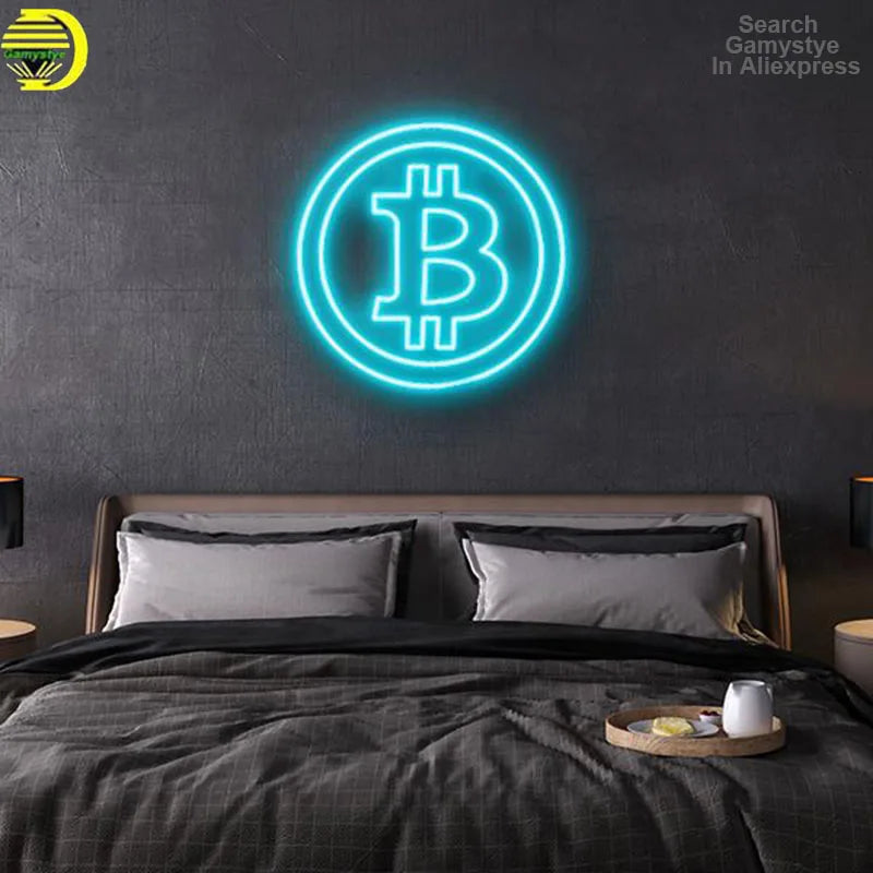 Bitcoin Neon Sign