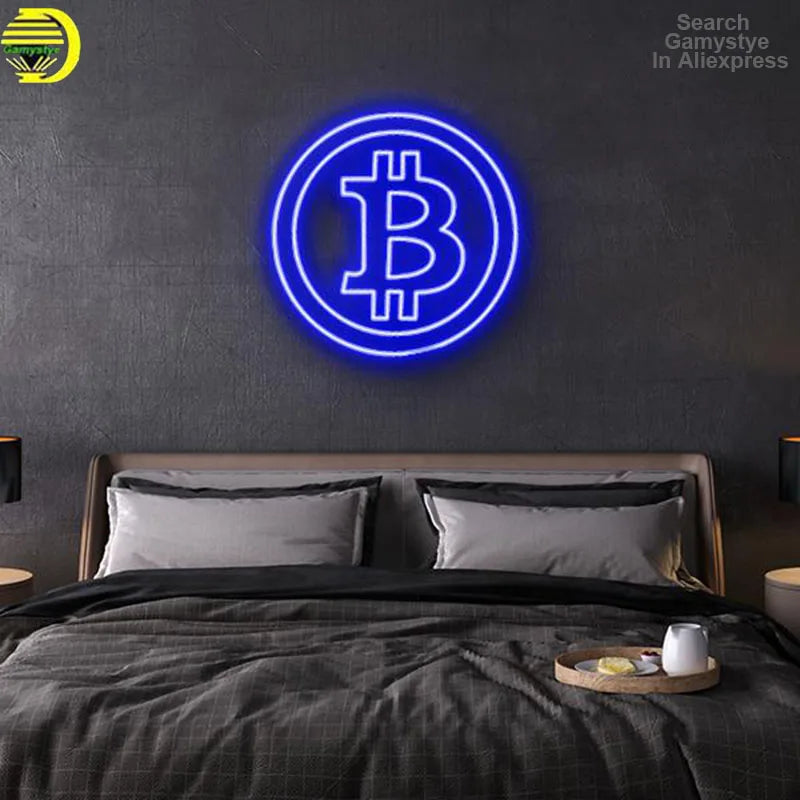 Bitcoin Neon Sign