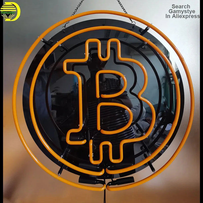 Bitcoin Neon Sign